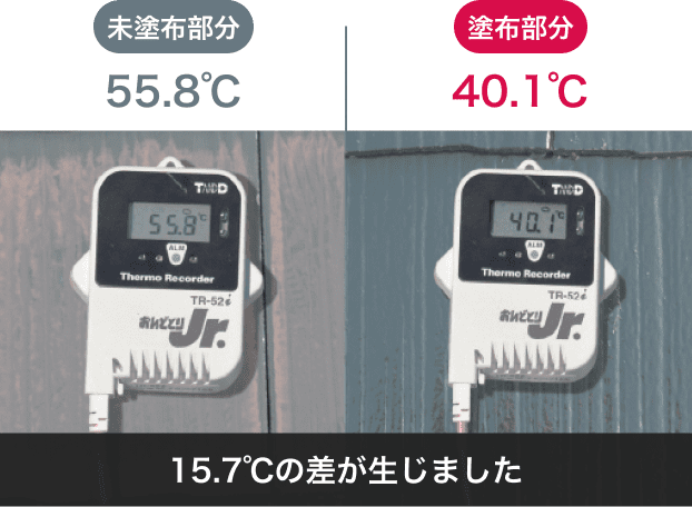 表面温度比較